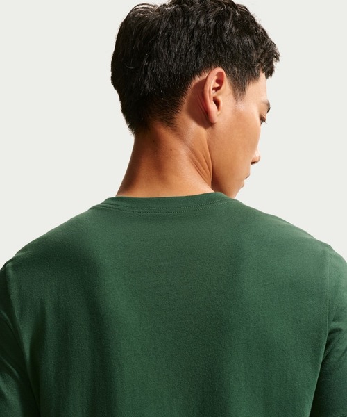 NIKE(ナイキ)の「NIKE ナイキ ナイキ NSW クラブ Tシャツ(Tシャツ/カットソー・メンズ・ダークグリーン・LL/M/S)」の5枚目の写真