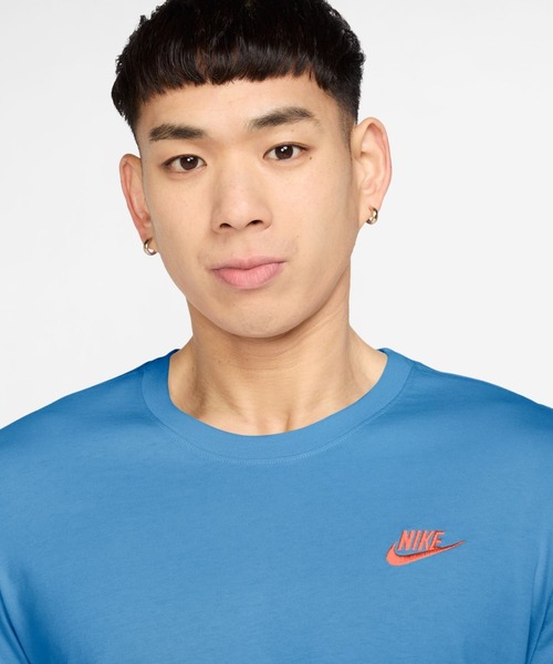 NIKE(ナイキ)の「NIKE ナイキ ナイキ NSW クラブ Tシャツ(Tシャツ/カットソー・メンズ・ダークグリーン・LL/M/S)」の7枚目の写真
