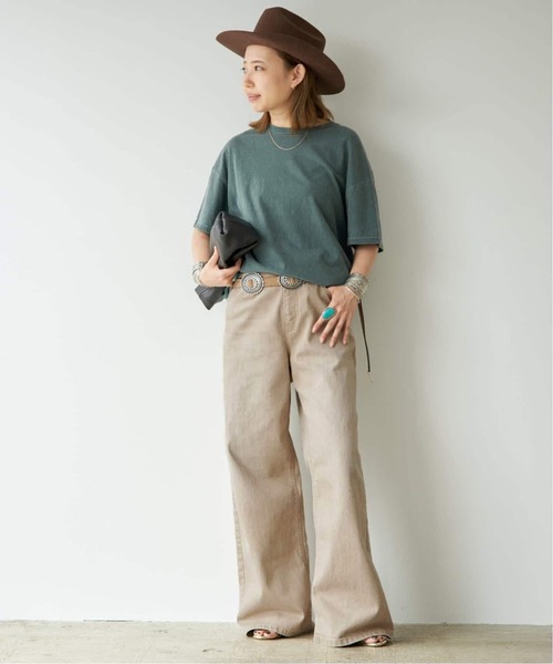 Deuxieme Classe(ドゥーズィエムクラス)の「*追加 Baggy ジーンズ(デニムパンツ・レディース・ホワイト/ベージュ・34/36/38)」の4枚目の写真