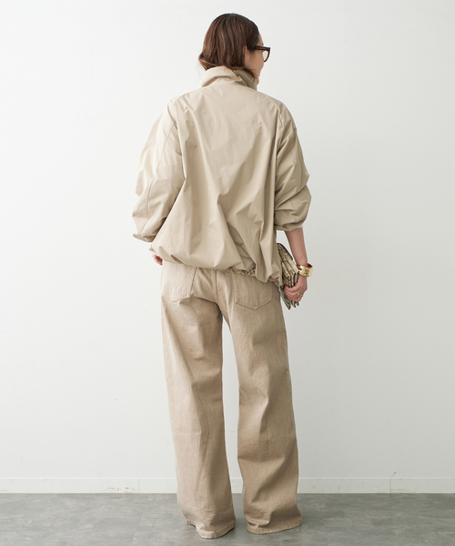 Deuxieme Classe(ドゥーズィエムクラス)の「*追加 Baggy ジーンズ(デニムパンツ・レディース・ホワイト/ベージュ・34/36/38)」の14枚目の写真