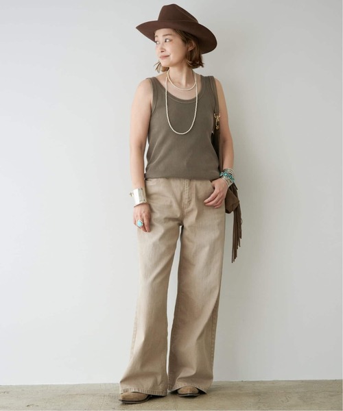 Deuxieme Classe(ドゥーズィエムクラス)の「*追加 Baggy ジーンズ(デニムパンツ・レディース・ホワイト/ベージュ・34/36/38)」の18枚目の写真