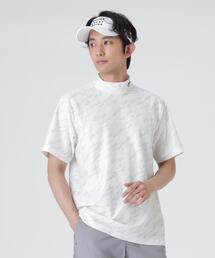 【MASTER BUNNY EDITION】ドットメッシュ スポーティ柄プリント半袖ハイネックカットソー