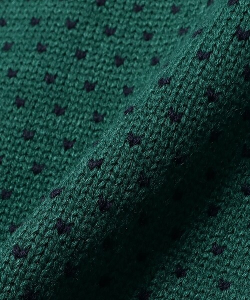BEAMS HEART(ビームスハート)の「ヴィンテージライク ジャカード ニット(ニット/セーター・レディース・グリーン/ブラック/ホワイト系その他5・FREE)」の13枚目の写真