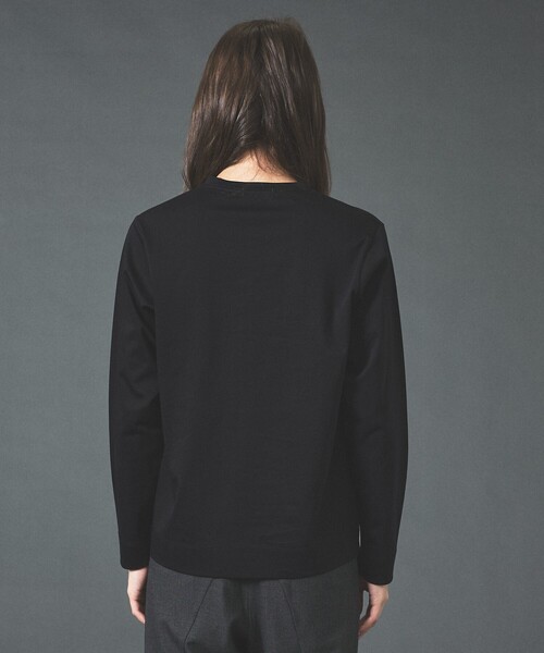 5351 POUR LES HOMMES（ゴーサンゴーイチプールオム）の「ダーツ 長袖 Tシャツ（Tシャツ/カットソー・メンズ・ブラック/グレイッシュブルー/ホワイト・46/50/48/44）」の8枚目の写真