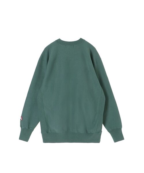 HYSTERIC GLAMOUR(ヒステリックグラマー)の「HYS LOGO スウェット(スウェット・メンズ・グリーン/ブラック/トップグレー・LARGE/MEDIUM/SMALL/X-LARGE)」の4枚目の写真