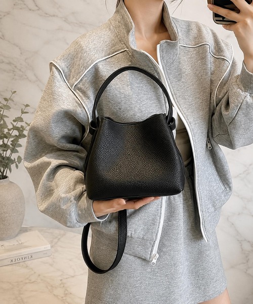 VIBGYOR(ヴィブジョー)の「LESRIRE/ シボレザー風2WAYショルダーバッグ L9389(ショルダーバッグ・レディース・ホワイト/ブラウン/ブラック・FREE)」の15枚目の写真