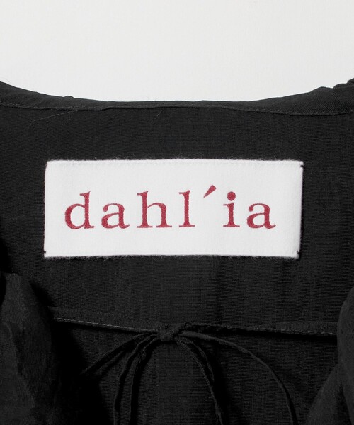 dahl'ia（ダリア）の「【別注】＜dahl’ia＞フリル ドレープ ブラウス（シャツ/ブラウス・レディース・ホワイト/ブラック・FREE）」の12枚目の写真