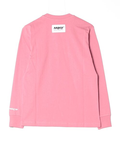 AAPE BY A BATHING APE(エーエイプバイアベイシングエイプ)の「AAPER LONG SLEEVE TEE(Tシャツ/カットソー・メンズ・ワインレッド/ブラック・X-LARGE/XX-LARGE/SMALL/MEDIUM/LARGE/X-SMALL)」の11枚目の写真