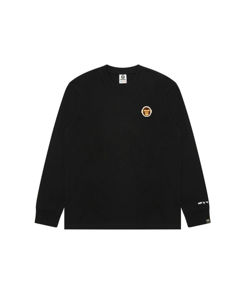 AAPE BY A BATHING APE(エーエイプバイアベイシングエイプ)の「AAPER LONG SLEEVE TEE(Tシャツ/カットソー・メンズ・ワインレッド/ブラック・X-LARGE/XX-LARGE/SMALL/MEDIUM/LARGE/X-SMALL)」の2枚目の写真