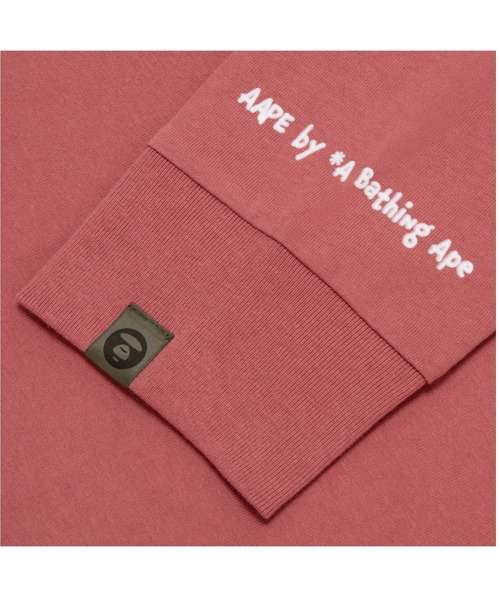 AAPE BY A BATHING APE(エーエイプバイアベイシングエイプ)の「AAPER LONG SLEEVE TEE(Tシャツ/カットソー・メンズ・ワインレッド/ブラック・X-LARGE/XX-LARGE/SMALL/MEDIUM/LARGE/X-SMALL)」の10枚目の写真