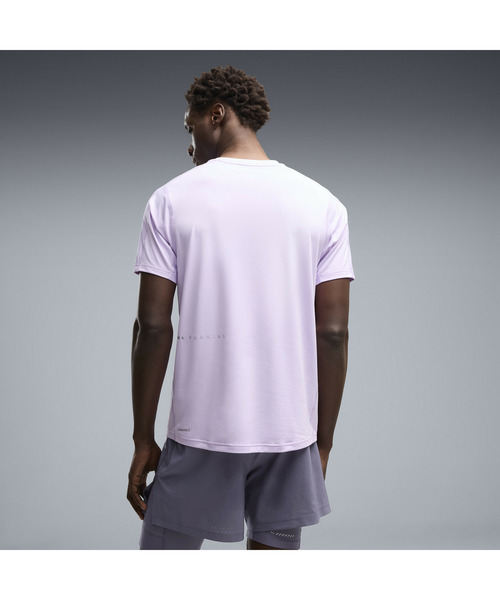 PUMA(プーマ)の「PUMA プーマ メンズ ランニング ブライトストライド クラウドスパン 半袖 T(Tシャツ/カットソー・メンズ・ブラック/ラベンダー・SMALL/MEDIUM/XX-LARGE/X-LARGE/LARGE)」の8枚目の写真