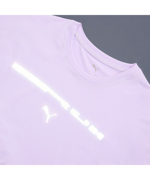 PUMA(プーマ)の「PUMA プーマ メンズ ランニング ブライトストライド クラウドスパン 半袖 T(Tシャツ/カットソー・メンズ・ブラック/ラベンダー・SMALL/MEDIUM/XX-LARGE/X-LARGE/LARGE)」の11枚目の写真