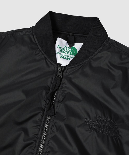 eYe JUNYA WATANABE MAN(アイジュンヤワタナベマン)の「『THE NORTH FACE』W-NAME BOMBER JACKET(ミリタリージャケット・メンズ・ブラック・M/S/XS/L)」の3枚目の写真