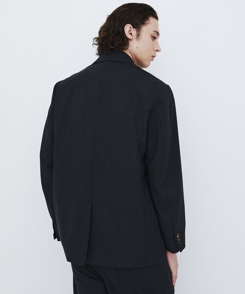 UNITED TOKYO（ユナイテッドトウキョウ）の「【数量限定】SERPINO WOOL DOUBLE JACKET（テーラードジャケット・メンズ・ブラック/ダークグレー・1/2）」の7枚目の写真