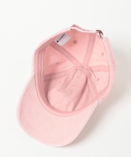 Champion（チャンピオン）の「【Champion(チャンピオン）】別注／ウォッシュコールCAP（キャップ・レディース・ピンク/ブラック・FREE）」の10枚目の写真