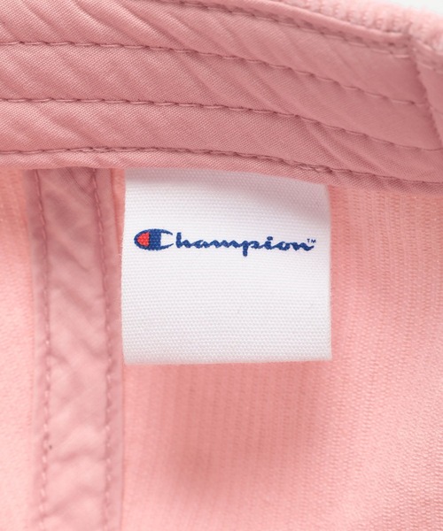 Champion（チャンピオン）の「【Champion(チャンピオン）】別注／ウォッシュコールCAP（キャップ・レディース・ピンク/ブラック・FREE）」の4枚目の写真