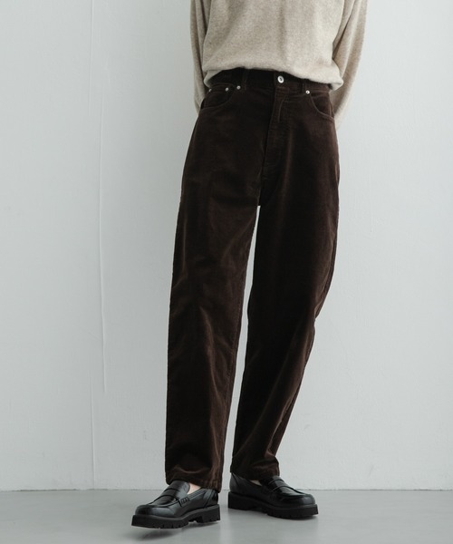 URBAN RESEARCH Sonny Label(アーバンリサーチサニーレーベル)の「コーデュロイカーブパンツ(その他パンツ・レディース・オフホワイト/チャコールグレー/ブラウン・38/36)」の14枚目の写真