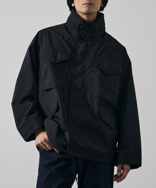 THE NORTH FACE PURPLE LABEL(ザ ノースフェイス パープルレーベル)の「【THE NORTH FACE Purple Label /ザ・ノース・フェイス パープルレーベル】GORE-TEX Field Jacket(ナイロンジャケット・メンズ・ブラック・L/M)」の1枚目の写真