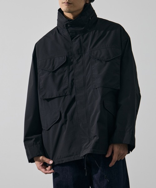 THE NORTH FACE PURPLE LABEL(ザ ノースフェイス パープルレーベル)の「【THE NORTH FACE Purple Label /ザ・ノース・フェイス パープルレーベル】GORE-TEX Field Jacket(ナイロンジャケット・メンズ・ブラック・L/M)」の2枚目の写真