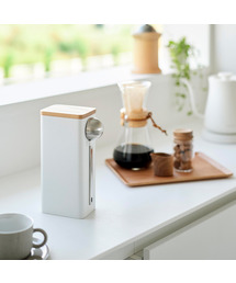 tower（タワー）の「袋ごとコーヒー豆収納ケース タワー スプーン付き（キッチン収納）」