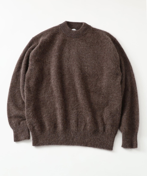 EDIFICE(エディフィス)の「フォックス/カシミヤ ミックス モックネック ニット(ニット/セーター・メンズ・チャコールグレー/ブラウン/ブルー系その他・SMALL/MEDIUM/LARGE)」の2枚目の写真