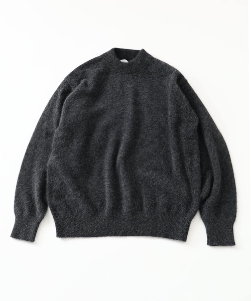 EDIFICE(エディフィス)の「フォックス/カシミヤ ミックス モックネック ニット(ニット/セーター・メンズ・チャコールグレー/ブラウン/ブルー系その他・SMALL/MEDIUM/LARGE)」の11枚目の写真