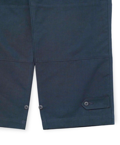 ATON(エイトン)の「【ATON】 COTTON DOUBLE CLOTH WIDE PANTS(その他パンツ・メンズ・ネイビー・4)」の7枚目の写真