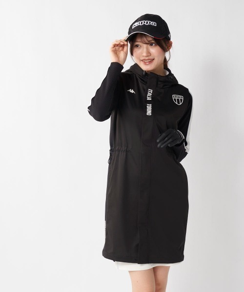 Kappa(カッパ)の「ボンディングノースリーブワンピース(ワンピース・レディース・ホワイト/ブラック/ブラウン系その他・LARGE/X-LARGE/MEDIUM/SMALL)」の7枚目の写真