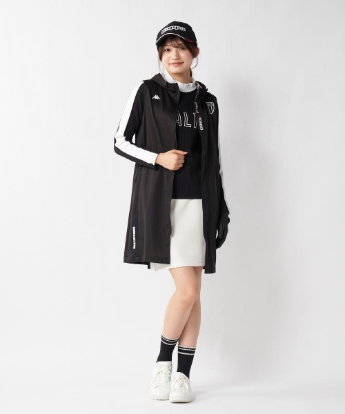 Kappa(カッパ)の「ボンディングノースリーブワンピース(ワンピース・レディース・ホワイト/ブラック/ブラウン系その他・LARGE/X-LARGE/MEDIUM/SMALL)」の8枚目の写真