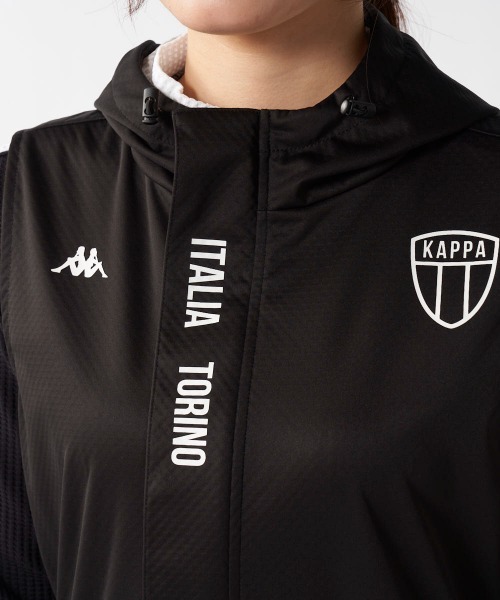Kappa(カッパ)の「ボンディングノースリーブワンピース(ワンピース・レディース・ホワイト/ブラック/ブラウン系その他・LARGE/X-LARGE/MEDIUM/SMALL)」の12枚目の写真