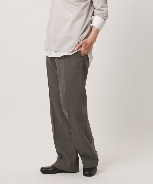 MARW UNITED ARROWS(マルゥ ユナイテッドアローズ)の「<MARW UNITED ARROWS>ローライズ ストレート パンツ(スラックス・レディース・ダークグレー/ブラック・38/36)」の3枚目の写真