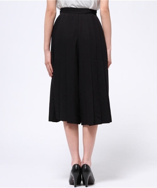 SLY(スライ)の「PLEATS CULOTTE-S(その他パンツ・レディース・ベージュ/ブラック・0/1/2)」の5枚目の写真
