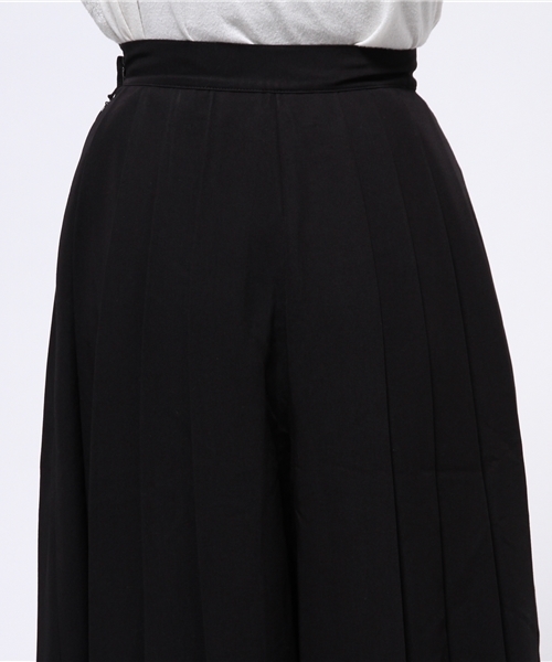 SLY(スライ)の「PLEATS CULOTTE-S(その他パンツ・レディース・ベージュ/ブラック・0/1/2)」の7枚目の写真