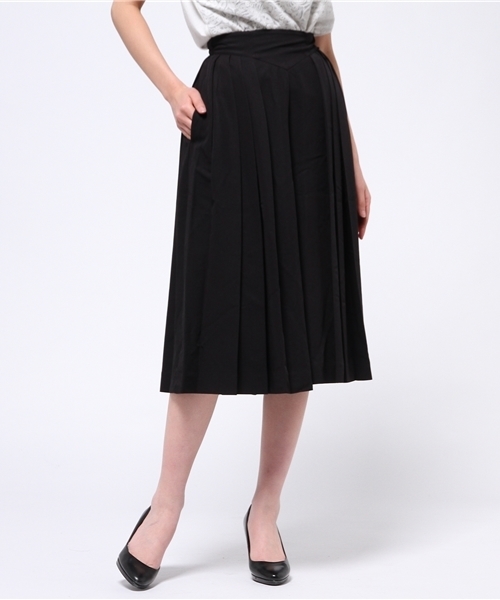 SLY(スライ)の「PLEATS CULOTTE-S(その他パンツ・レディース・ベージュ/ブラック・0/1/2)」の12枚目の写真