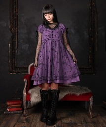 axes femme（アクシーズファム）の「フロッキーＰＴチュールワンピース（ワンピース）」