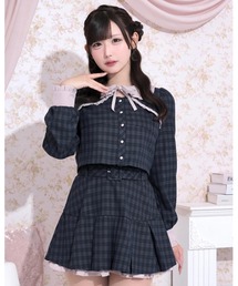 チェック柄セットアップ