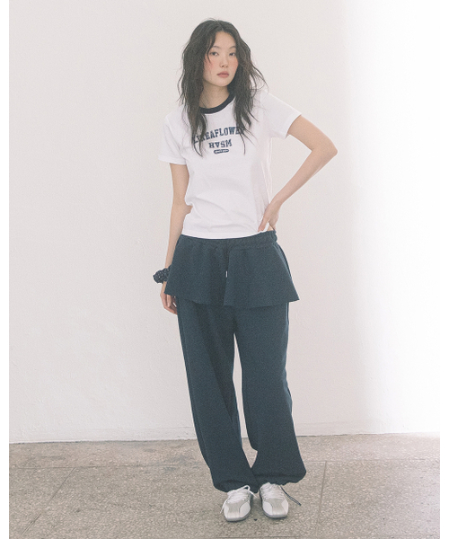 HAVISM（ヘビズム）の「LLF NECK S/S TEE(WHITE)（Tシャツ/カットソー・レディース・その他・LARGE/SMALL）」の5枚目の写真