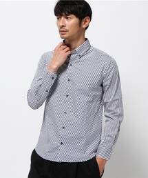 Bias striped BD shirt / ストライプ / 日本製