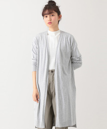 E hyphen world gallery | UV加工12Gロングカｰディガン(カーディガン/ボレロ)