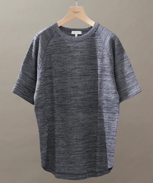 BEAUTY&YOUTH UNITED ARROWS（ビューティーアンドユースユナイテッドアローズ）の「BY ∴ コットン サーマル カットソー◆（Tシャツ/カットソー・メンズ・ホワイト/ネイビー/グレー・MEDIUM/LARGE/SMALL/X-LARGE）」の3枚目の写真