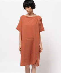 LBC | リネンコットンレーヨンサックワンピース        (ワンピース)