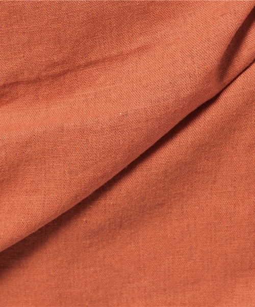 LBC（エルビーシー）の「リネンコットンレーヨンサックワンピース        （ワンピース・レディース・レンガ/オリーブ/チョコ・LARGE/MEDIUM）」の11枚目の写真