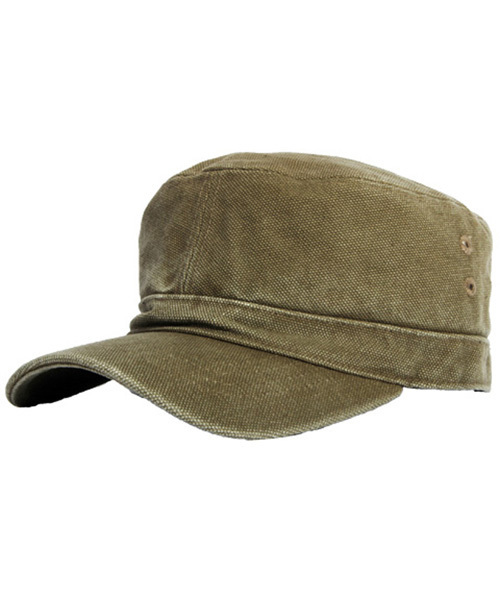 ８(eight)（エイト）の「grace ワークキャップ キャンバス 帽子  （キャップ・メンズ・ブラック/カーキ/ベージュ/ネイビー/マスタード・FREE）」の4枚目の写真