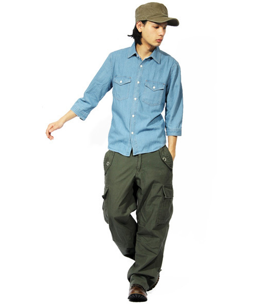 ８(eight)（エイト）の「grace ワークキャップ キャンバス 帽子  （キャップ・メンズ・ブラック/カーキ/ベージュ/ネイビー/マスタード・FREE）」の8枚目の写真