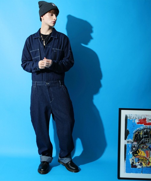 8(eight)(エイト)の「デニムオールインワン(つなぎ/オールインワン・メンズ・インディゴブルー/ブルー/ブラック/ブラック系その他/ブルー系その他/ブルー系その他2・X-LARGE/MEDIUM/LARGE)」の16枚目の写真