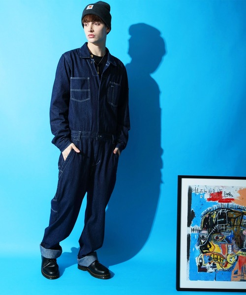 8(eight)(エイト)の「デニムオールインワン(つなぎ/オールインワン・メンズ・インディゴブルー/ブルー/ブラック/ブラック系その他/ブルー系その他/ブルー系その他2・X-LARGE/MEDIUM/LARGE)」の13枚目の写真