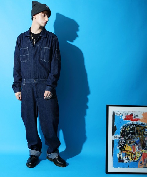 8(eight)(エイト)の「デニムオールインワン(つなぎ/オールインワン・メンズ・インディゴブルー/ブルー/ブラック/ブラック系その他/ブルー系その他/ブルー系その他2・X-LARGE/MEDIUM/LARGE)」の12枚目の写真