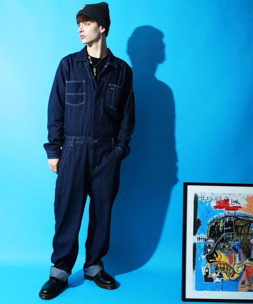 8(eight)(エイト)の「デニムオールインワン(つなぎ/オールインワン・メンズ・インディゴブルー/ブルー/ブラック/ブラック系その他/ブルー系その他/ブルー系その他2・X-LARGE/MEDIUM/LARGE)」の10枚目の写真