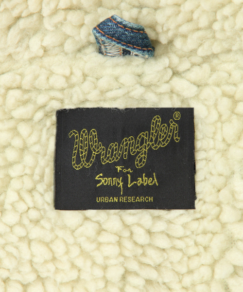 URBAN RESEARCH Sonny Label(アーバンリサーチサニーレーベル)の「Wrangler×Sonny Label 別注デニムボアブルゾンL(ブルゾン・レディース・インディゴブルー/ライトインディゴブルー・XS size)」の6枚目の写真