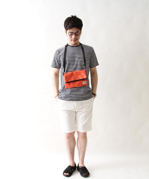 coen（コーエン）の「【MBC】SZボーダーポケTクルーネック（スペシャルカラー）（Tシャツ/カットソー・メンズ・ブラック/ブラック系その他・M/S/XL/L）」の3枚目の写真